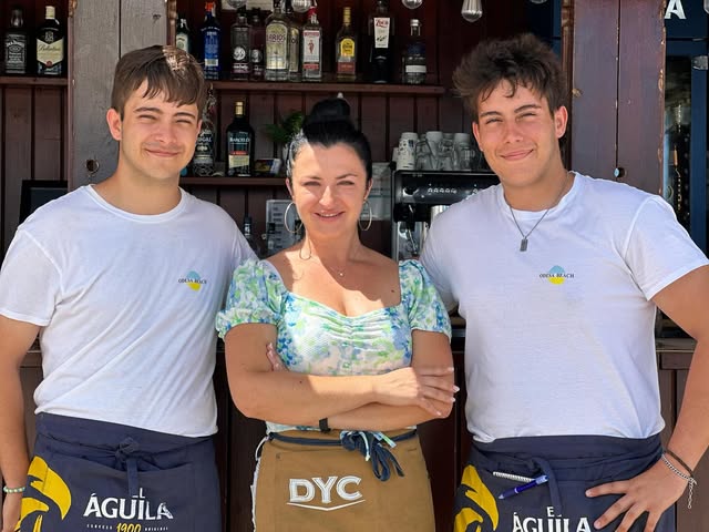 El equipo de Odesa Beach